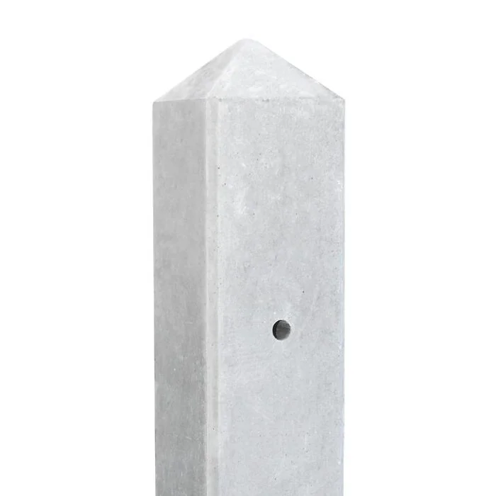 BertonÂ© post white/grey Between Gully, diamond head 10x10x280cm screen 150