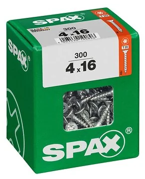 SPAX T-STAR plus WIROX 4x16 BOX 1000 stuks