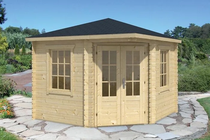Log Cabin - Garden House Asmund 300x300 cm. 