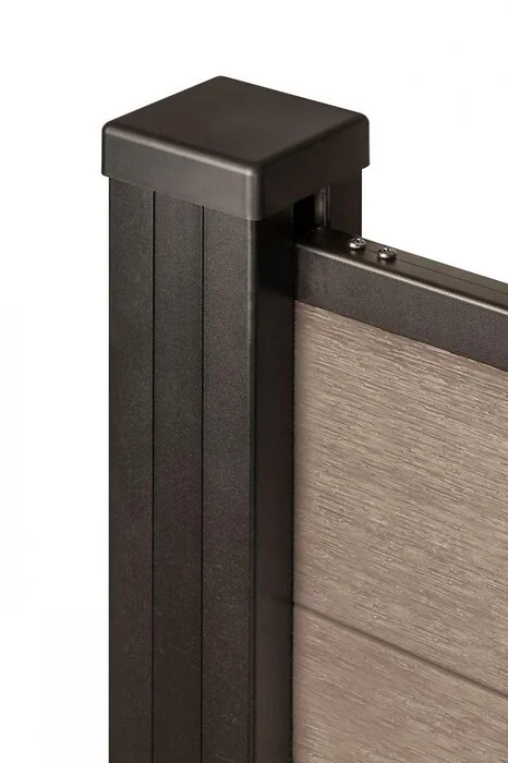 Composiet Stapelplank PuraFence Classic Light Grey 2 x 16,1 x 182 cm