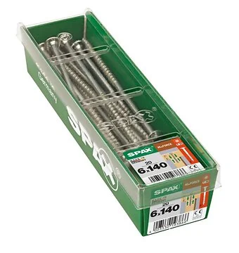 SPAX HI.FORCE WIROX 6x140 L 20 stuks