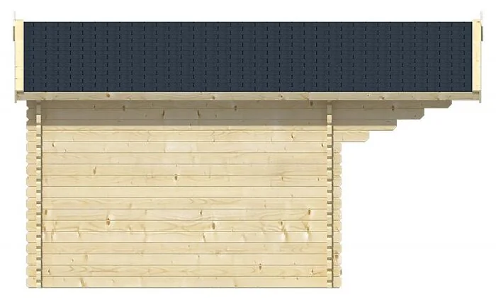 Inglund log cabin W380xD320 cm. 