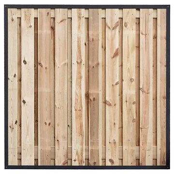 Luxe stalen kader antraciet 180 x 180 cm