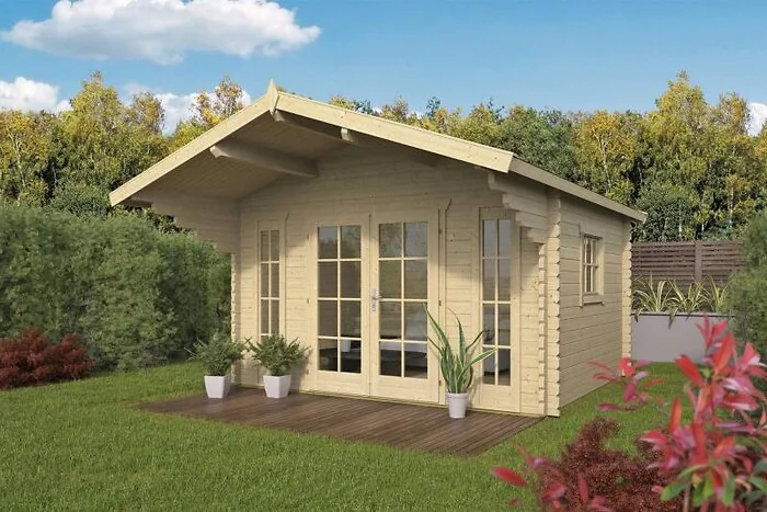 Inglund log cabin W380xD320 cm. 