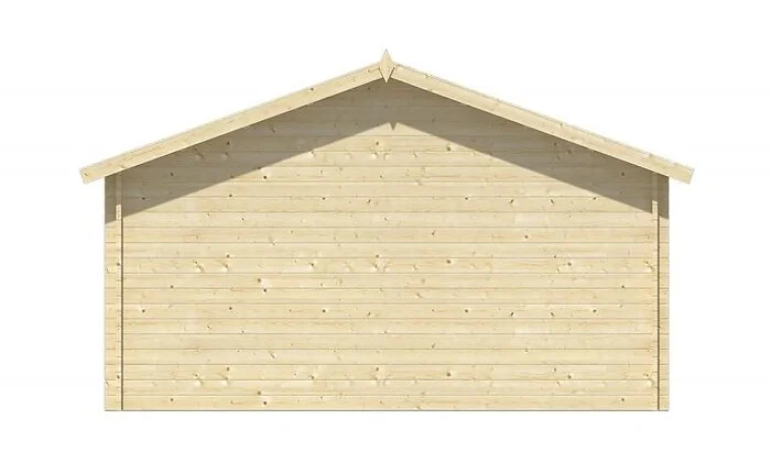 Garage Moa Untreated Spruce 598 x 500cm
