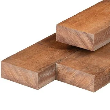 Angelim vermelho bestekhout 5,0 x 10,0 x 450 cm fijn bezaagd